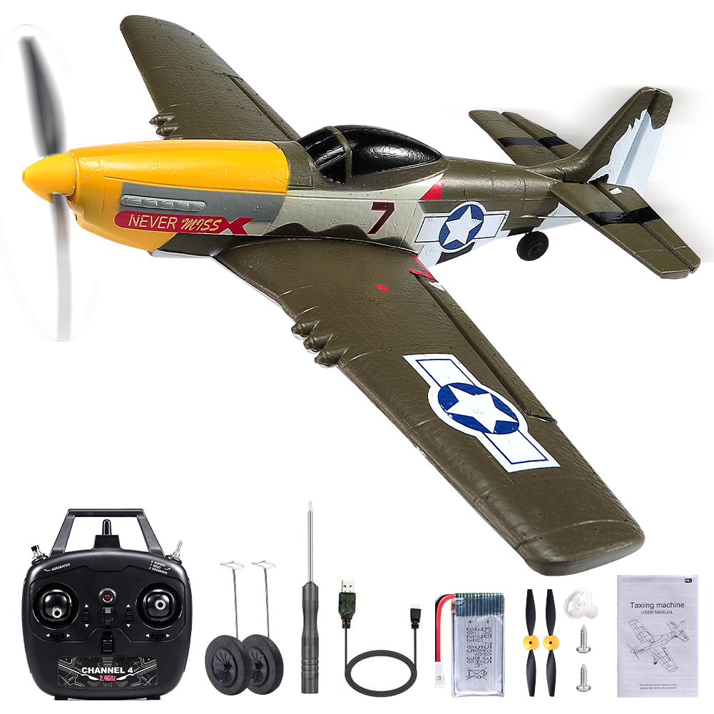 Rc Helicopter Large - RC Plane P51 Mustang 2.4G Radio