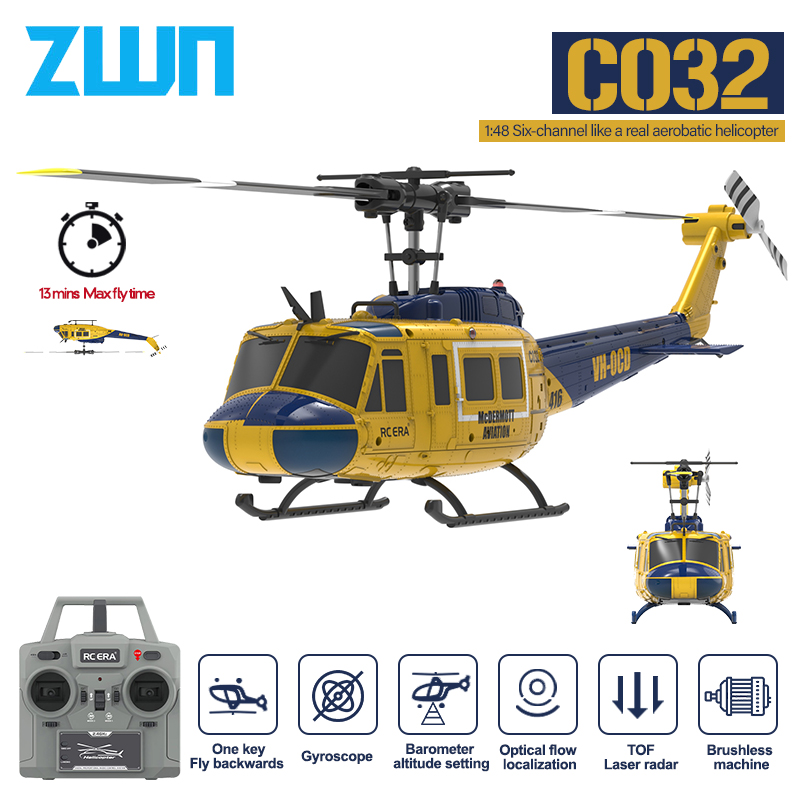 Rc Helicopter Parts - C032 RC Helicopter 2.4G 6-Aixs Gyroscope