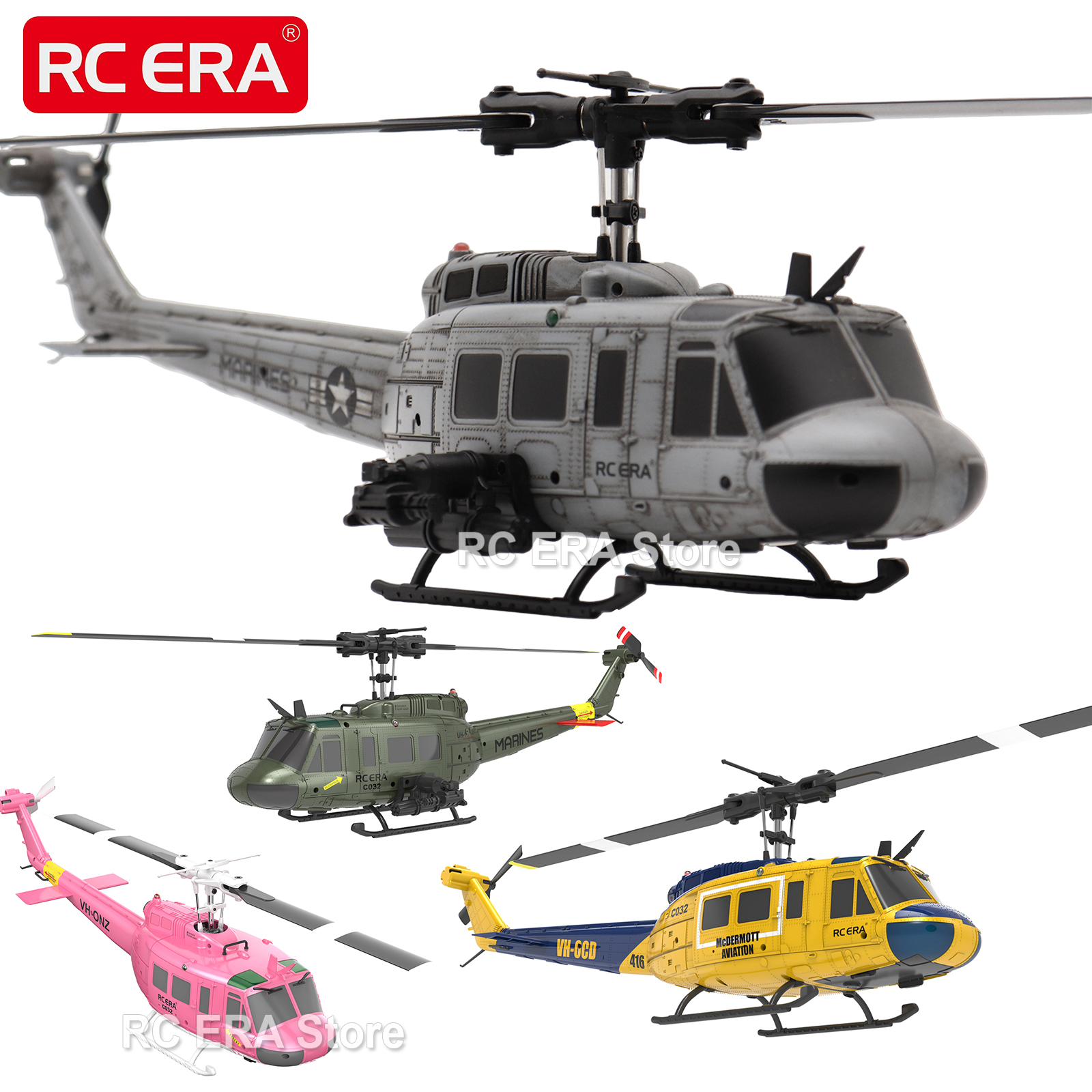 RC ERA C032 UH1 Huey Weathered - Rc Helicopter Nitro 리뷰 및 가격