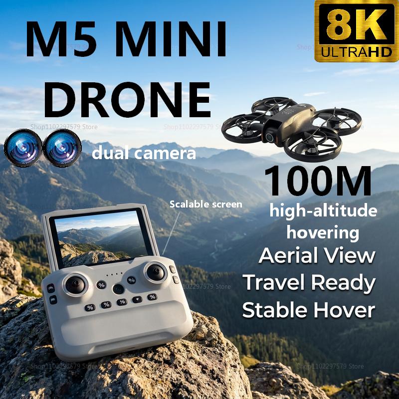 2026 New M5 Mini Drone 8K HD C - Rc Helicopter Gyro 리뷰 및 가격