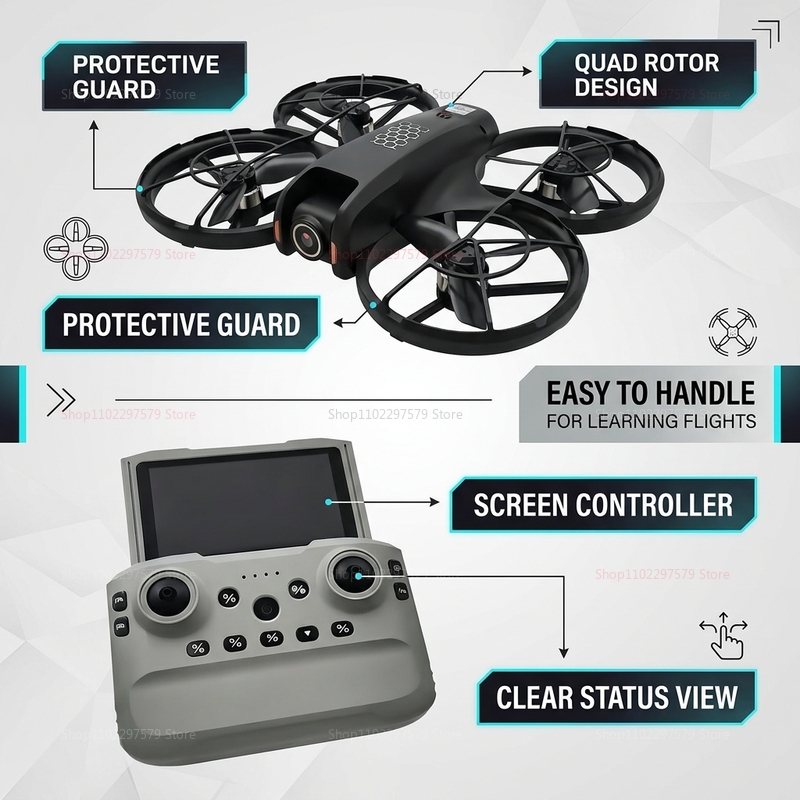 2026 New M5 Mini Drone 8K HD C - Rc Helicopter Gyro 리뷰 및 가격