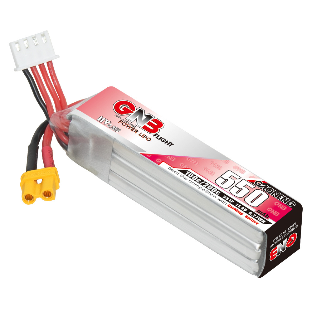 GNB HV 11.4V 550mAh 100C/200C  - Rc Helicopter Parts 리뷰 및 가격