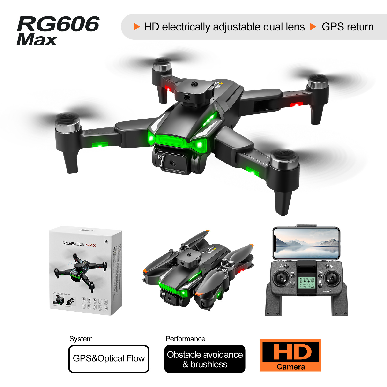 RG606MAX Drone 8K Professional - Rc Helicopter Large 리뷰 및 가격