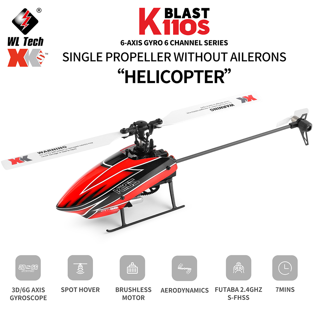 Wltoys XK K110S 6CH 3D 6G Syst - Rc Helicopter Single Rotor 리뷰 및 가격