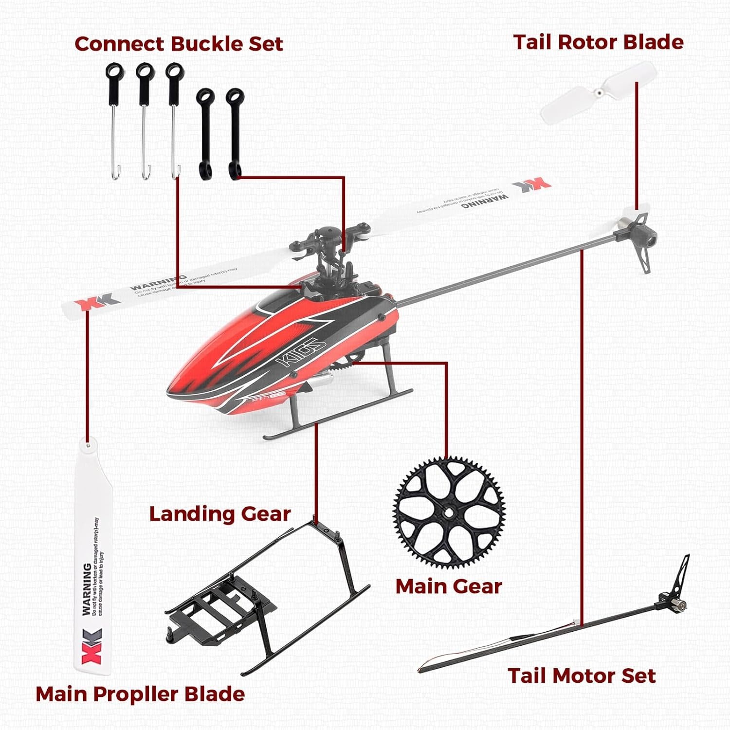 Spare Accessory Kit, Compatibl - Rc Helicopter Blade 리뷰 및 가격