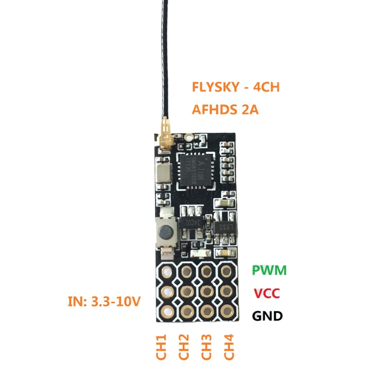 Flysky FS2A Mini Receiver 4CH  - Rc Helicopter Remote Control 리뷰 및 가격