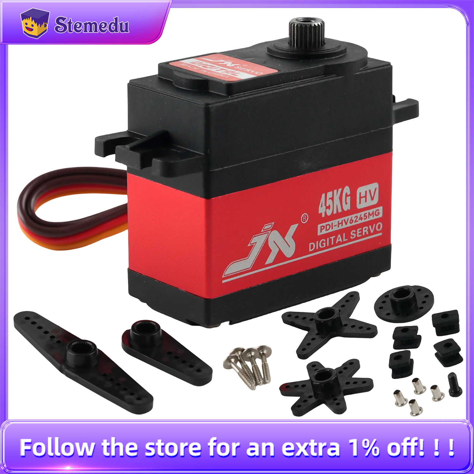 JX Servo PDI-HV6245MG 45KG HV  - Rc Helicopter Parts 리뷰 및 가격