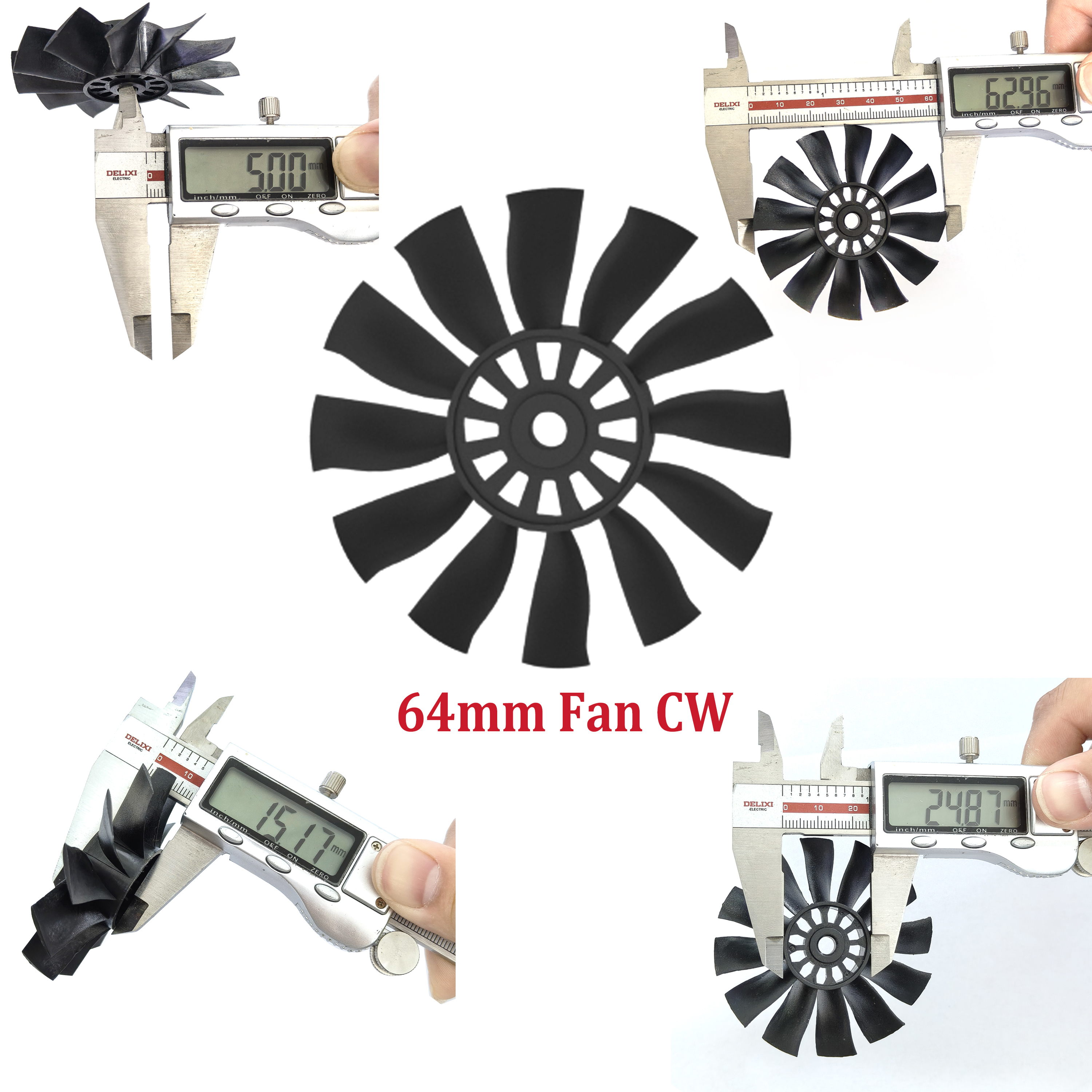 QX-MOTOR 12Blades CW CCW 70mm  - Rc Helicopter Blade 리뷰 및 가격