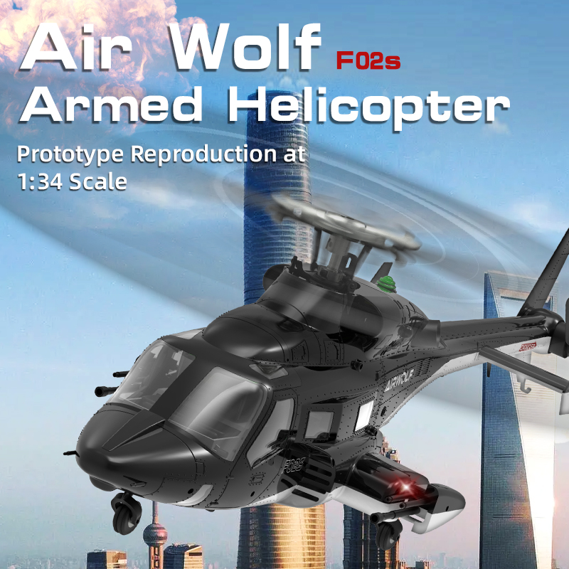 YUXIANG F02S AirWolf 2.4G 9CH  - Rc Helicopter Nitro 리뷰 및 가격
