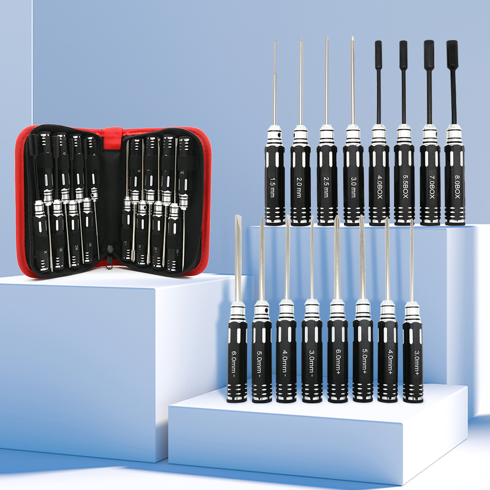 RC Hex Driver Set - 16pcs Hex  - Rc Helicopter Tool Kit 리뷰 및 가격