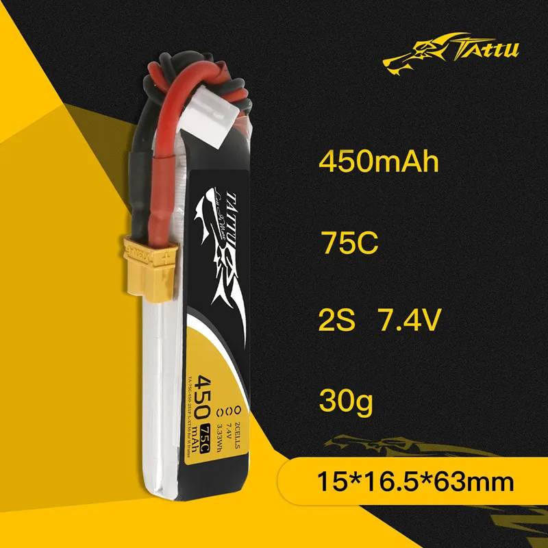3Pcs NEW TATTU 450/500/550mAh  - Rc Helicopter Parts 리뷰 및 가격