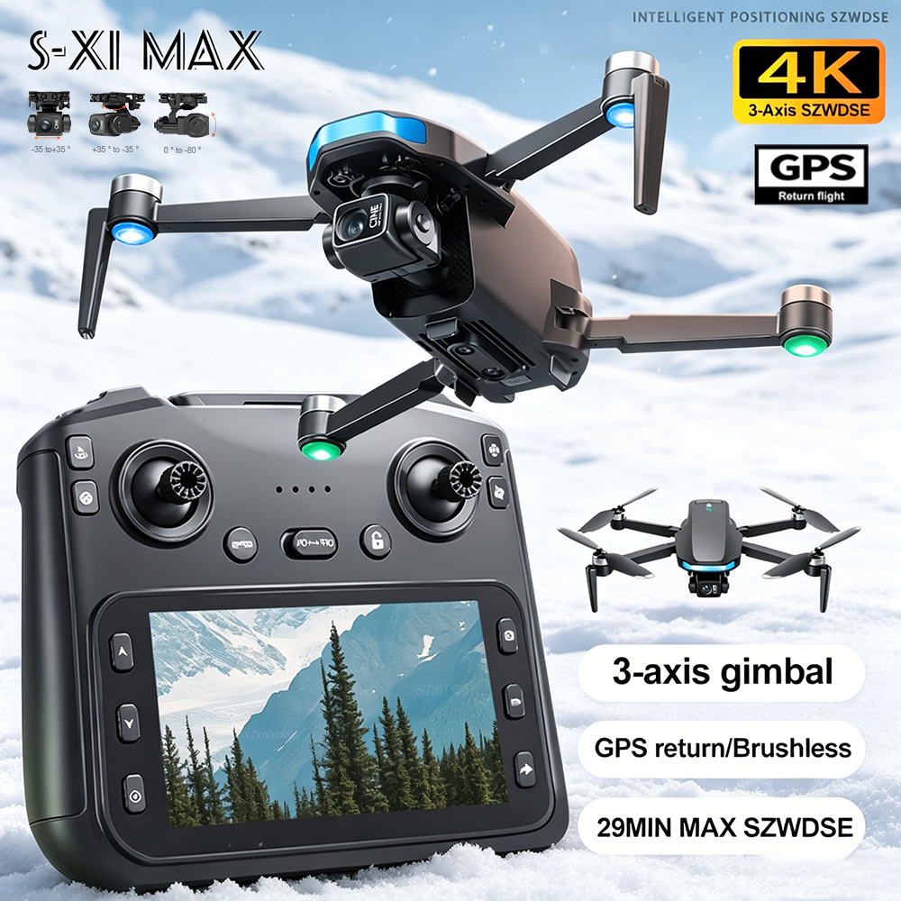 New S-X1 MAX Drone GPS 8K Prof - Rc Helicopter Electric 리뷰 및 가격
